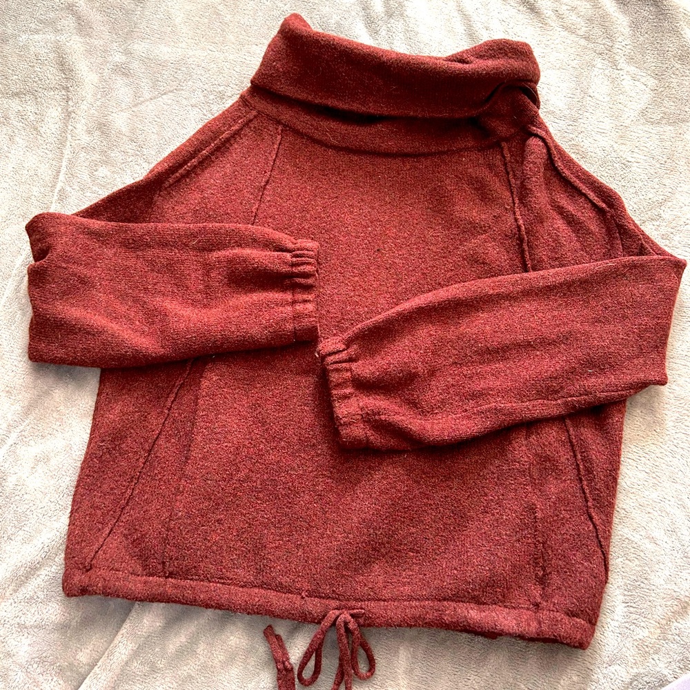 Funnel Neck Anthropologie Sweater